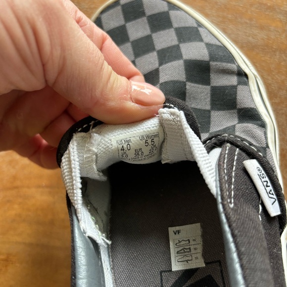 Vans Classic Slip-On Checkerboard Shoe - Picture 2 of 5
